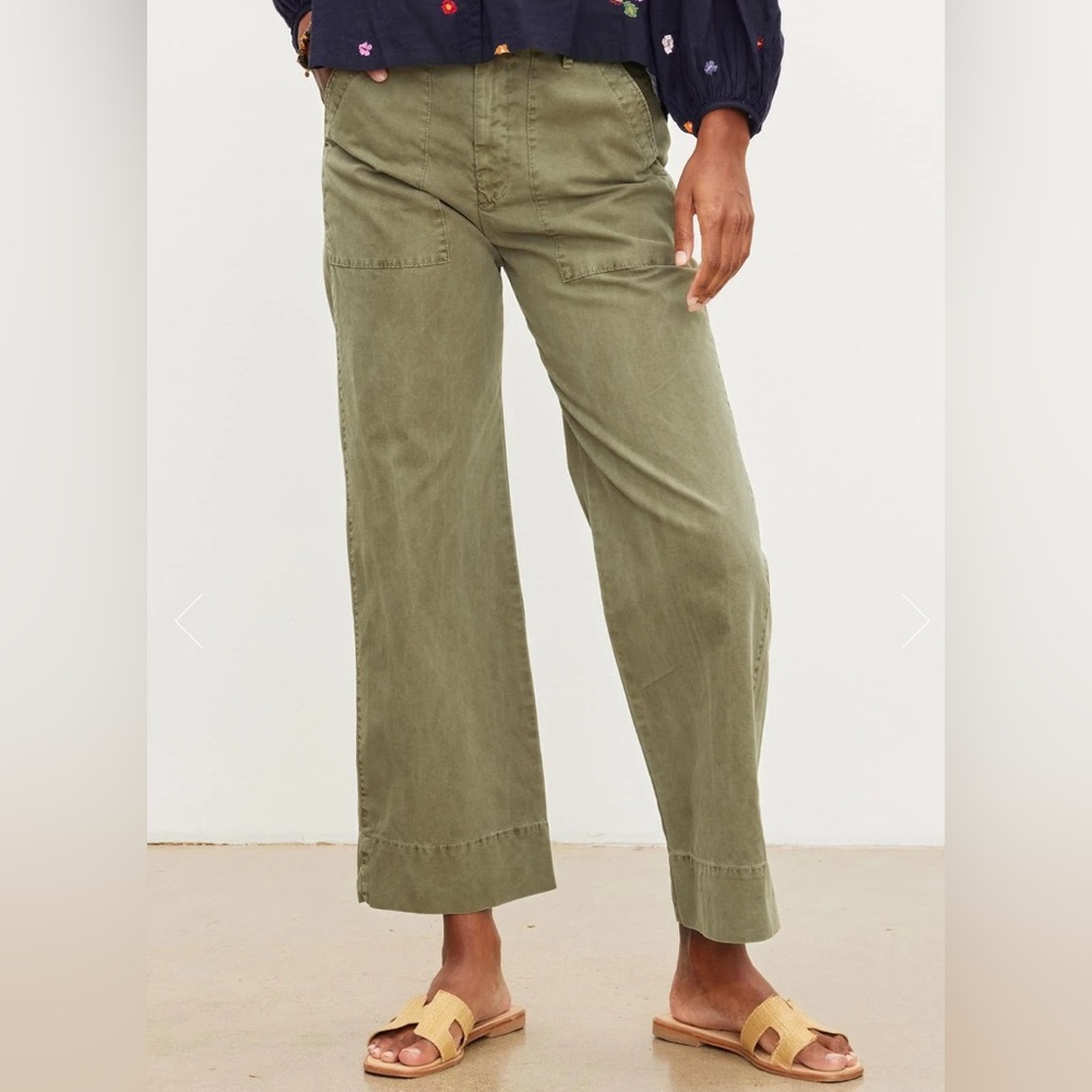 Velvet Mya cotton canvas pant, NWT